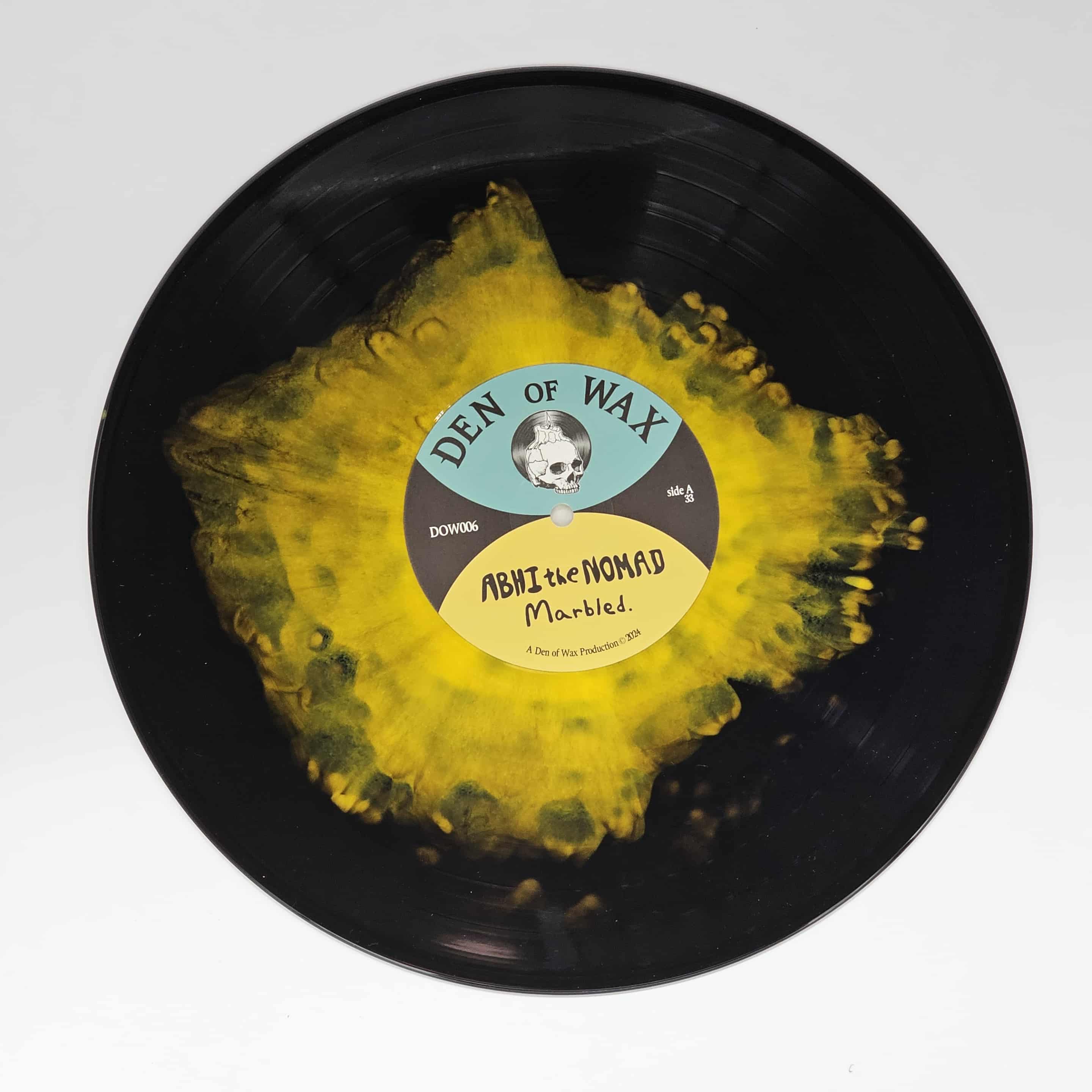 レコード　AIR WEAR OFF dawnbreed AROMA おまけLP付 Abhi The Nomad - Marbled – Den of Wax