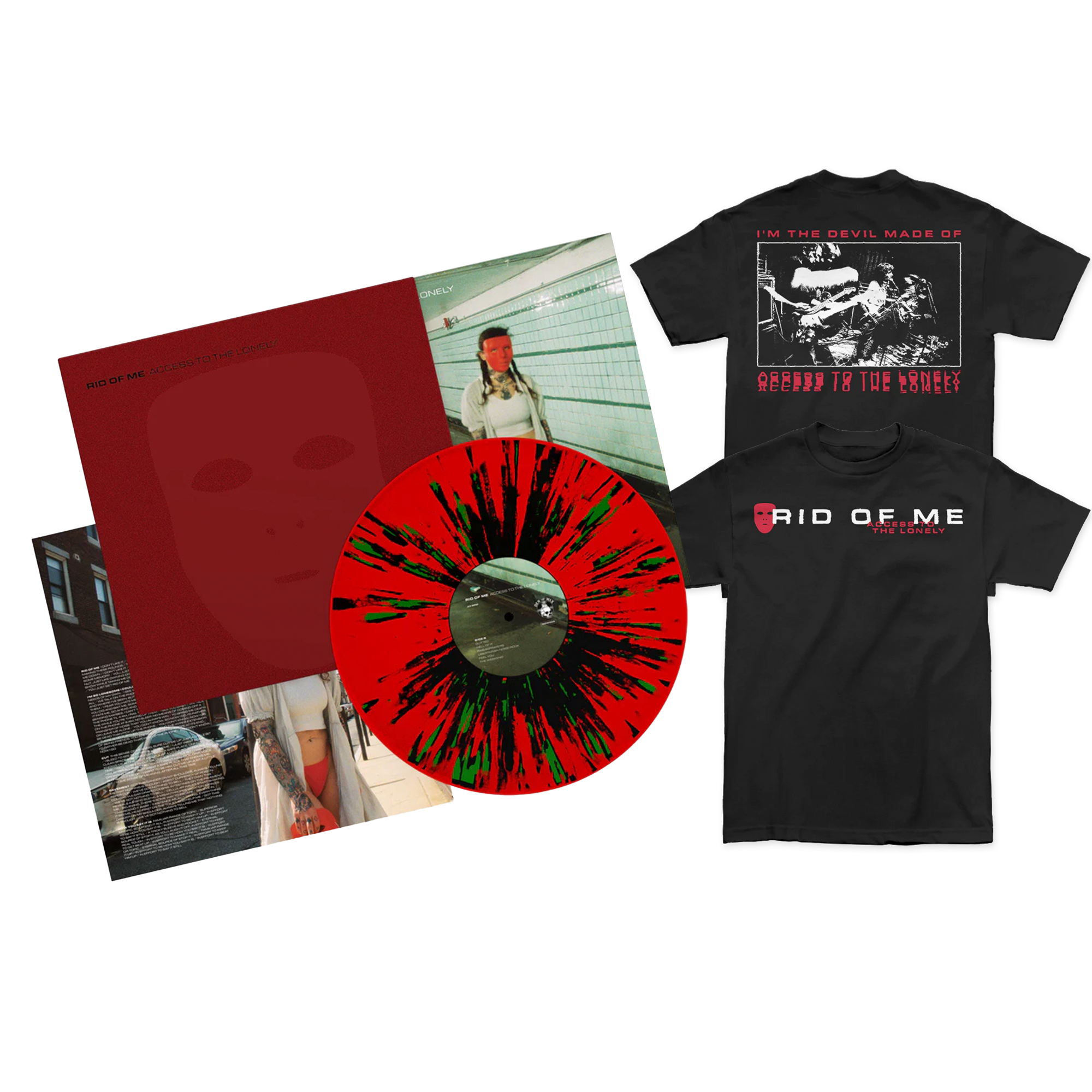 Rid of Me - Access To The Lonely & Shirt BUNDLE