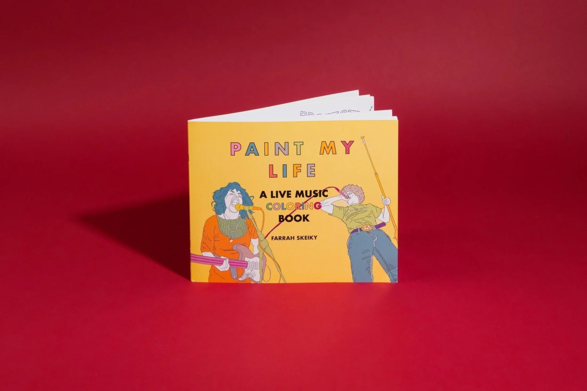 Farrah Skeiky - Paint My Life:  A Live Music Coloring Book
